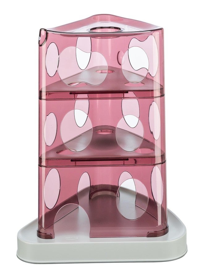 تريكسي لعبة برج الجبن التفاعلية للقطط من تريكسي، ألعاب إثراء للقطط المنزلية، لعبة ألغاز تفاعلية مع مكافآت وتحفيز ذهني، بنكهة التوت - Image 1